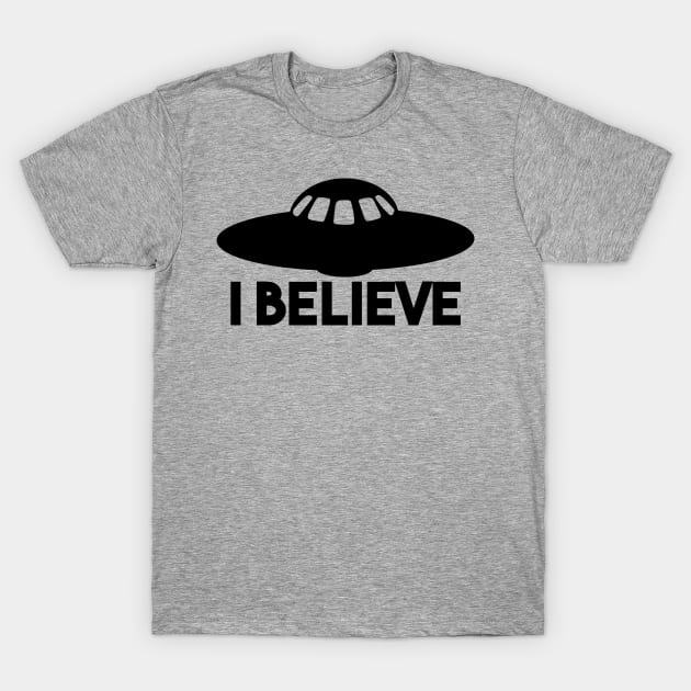 I Believe T-Shirt by byebyesally